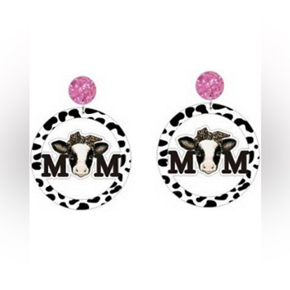3/ $15 Brand New “Mom” Earrings